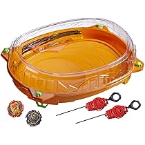 thumbnail image 2 of TUKIIE Battling Top Gyro Toy Set, 12 Spinning Tops With 3 Launchers Storage Box, Metal Fusion Battling Tops Set Game Xmas Birthday Present For Kids Boys Girls Ages 6 2 of 13