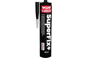 CASCO - Starkt monteringslim med tätning - SuperFix+ - Zink grå - 300ml