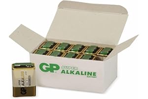 GP Batteries Super 9V Block-Batterie Alkali-Mangan 9V 10St.