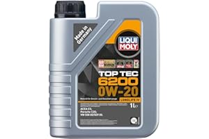 ‎LIQUI MOLY LIQUI MOLY Top Tec 6200 0W-20 | 1 L | Synthesetechnologie Motoröl | Art.-Nr.: 20780