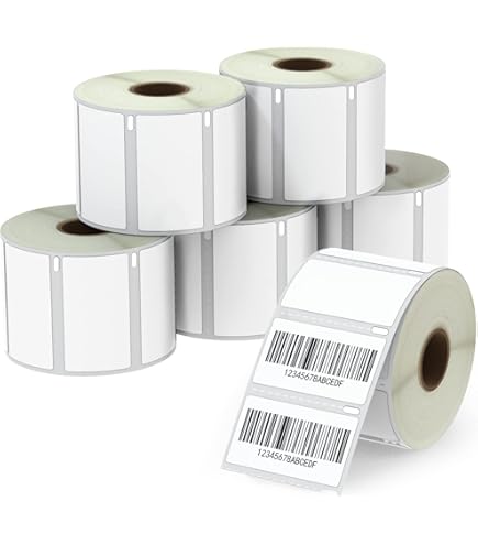 Printing Saver 20x 99010 28 X 89 Mm Compatible Address Labels Rolls (130 Labels Per Roll) For - View #4