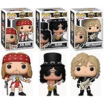 Funko Guns N Roses Pop! Complete Set (3) : Funko: Amazon.co