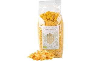 Blancavite® - Corn Flakes BIO - 330g, Croccante Risveglio della Colazione con Cereali di Mais Bio, Otimi Anche Come Snack E Per Una Panatura Fragrante