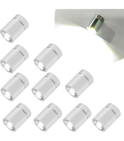 2 Faretti In Miniatura Scala 1:12 Per Casa Delle Bambole – Luci Da Palco, Colore Luce, Neri