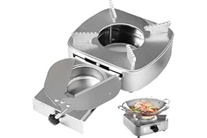 ACTOYS Brûleur d'alcool pour camping, réchaud portable, réchaud à alcool, camping en intérieur, extérieur, fours à alcool, alcoolisés, réchaud à alcool, réchaud à alcool, réchaud de camping