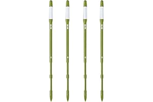 IPPINKA Sustee Aquameter, Set of 4, Plant Soil Moisture Sensor, (Green, Large)
