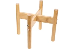 Housoutil Support Gamelle Chien, Porte-Gamelles Pour Animaux De Compagnie Surélevé En Bois, Gamelle Croisée Surelevee Pour Chien, Gamelle Pour Chien Pour Chats Et Chiens Animaux De Compagnie