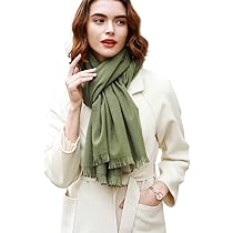 Sciarpa Scialle Donna Invernale PIOYMEYA | Stola Elegante In Tessuto Morbido Tipo Cashmere - Foto 2