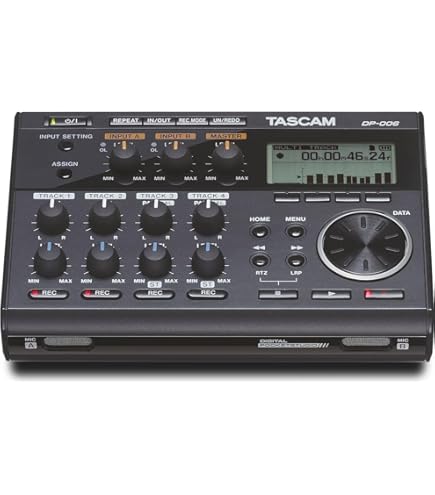 TASCAM　DP-008EX TASCAM DP-008EX portastudio digitale a 8 tracce | Prodotti