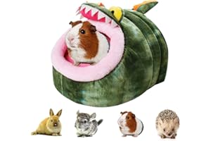 CCYY Casa de Cama para Mascotas Pequeñas - Cama de Felpa para Conejillo de Indias, Hámster, Rata de Azúcar, Erizo, Chinchilla y Pulpo