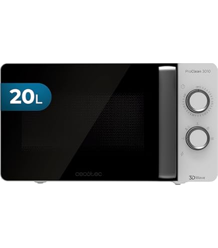 Micro Onde 20l Four À Micro-Ondes Solo À Ventilation Unique En Acier Inoxydable De Mini Micro Onde