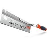 Presch Angle Saw 250 mm Adjustable Folding Hand Saw with Angled Wood Plastic PVC Stucco Plaster