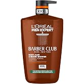 L'Or&eacute;al Men Expert Barber Club Shower Gel Formulated with Wood Oil | Cedar Wood Oil, Cleanses and Nourishes Beard, Skin and H