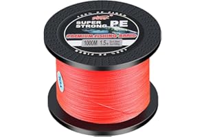 L SERVER Hilo Trenzado Pesca 1000m 4 Hilo de Pescar Trenzado PE Anti-mordida Mar Línea de Pesca Señuelos Pesca Línea 4.8-45kg