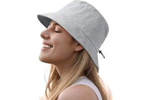 rooyvany Bucket Sonnenhut für Damen und Herren, LSF 50+, leicht, schnell trocknend, wasserdicht, Fischerhut für Angeln, Camping, Gartenarbeit