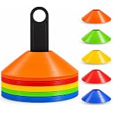 TK Gruppe Timo Klingler Marking Cones for Slalom Training Accessories and Football Accessories for Football, Athletics, etc.