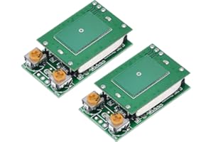 TECNOIOT 2pcs HFS-DC06 5.8GHz Microwave Radar Sensor Switch Module ISM Waveband 5V 5.8G