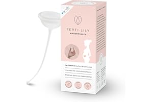 ‎FERTILILY Ardo FERTI-LILY Kinderwunsch Empfängnishilfe, Schwangerschafts Hilfsmittel - natürlich sanft hormonfrei - Anwendung für zuhause, 100% medizinisches Silikon, Babyplanung & Schwanger werden