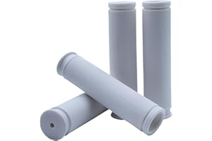 TIKBRO Poignées de Guidon de Vélo Confortables, Antidérapantes, 2 Paires en Caoutchouc pour VTT et BMX