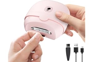 SOLITUZURODE Electric Nail Clippers - 2025 New Automatic Electric Nail Trimmer with LED Light & Debris Collector - Rechargeable Electric Toenail Clippers File Cutter for Adults/Senior/Baby/Children/Men/Women/Kid