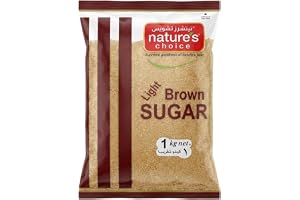 Natures Choice Light Brown Sugar Raw, 1 kg
