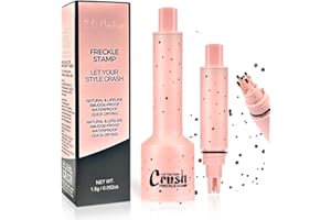 ELALRAU Sommersprossen Stift Wasserfest, Freckles Pen, Natürlicher Naturgetreuer Sommersprossen Makeup Stift, 24H Langlebiger, Schweißhemmend für alle Hauttypen (02#Medium)