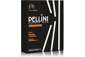 Pellini Espresso Gusto Bar N° 46 Cremoso, 2 Confezioni da 250 g