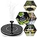 Produktbild Solar Teichpumpe, tronisky Solar Panel Freie stehende Brunnen und pumpe Solar Wasserpumpe für Gartenteich Springbrunnen für Gartenteich,Vogel-Bad, Fisch-Behälter, kleiner Teich