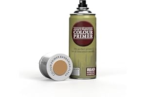 The Army Painter, Colour Primer Barbarian Flesh, 400 ml Vernice per Plastica Primer - Primer Modellismo per Miniature Fantasy, D&D e Warhammer