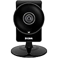 D-Link DCS-960L Videocamera di Sorveglianza HD, Wireless AC, Visione Panoramica a 180°, MicroSD 16 GB Inclusa, Nero/Antracite