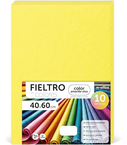 HaoFeiJH Tissu en Feutre 91,44 * 91,44 cm de Largeur 1,6 mm, Feuilles de Tissu en Acrylique Souple pour Travaux Manuels de Couture et Patchwork, Feutre pour Artisanat