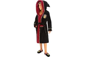Funidelia Bata Oficial de Gryffindor - Harry Potter para hombre y mujer, Merchandising de Hogwarts para adultos para regalar en Navidad y Cumpleaños., – Talla 10-12 años