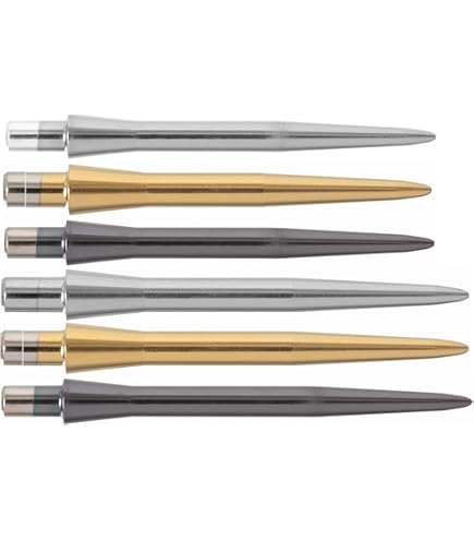 Target Storm Nano Grip Dartspitzen - 30mm Silber Für Steeldarts (3 Stück Set)