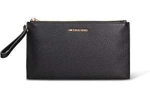 Michael Kors Plånbok Top Zip Läder Galet Marin - Störrelse Stor