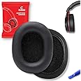 Crysendo Headphone Cushion Compatible with ZEBRONICS Zeb-Thunder Headphones | Replacement Headphones Earpads | Protein Leather & Soft Foam Headphone Ear Cushion Cover Earpads (Black)