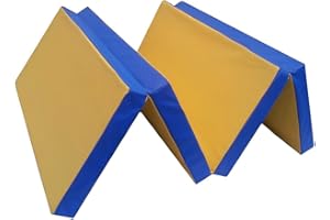 NIRO SPORTGERÄTE Gymnastikmatte Klappbar 200 x 100 x 8 cm Klappmatte Turnmatte Weichbodenmatte MADE IN GERMANY, Fitnessmatte Yogamatte, Spielmatte, Gästebett
