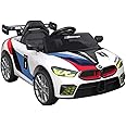 Dorsa 12V Battery Operated BMW Sports Ride on car for Kids, Ride on Kids Car with Music, Sound & Light| Electric Kids Ride on to Drive for 2 to 5 Years Boy Girl (White)
