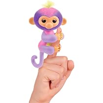 Lansay FINGERLINGS Magic Moods Mica - Cuelga Mica en tu Dedo - Su corazón se Enciende según tu Estado de ánimo - Se comunica con 70 Sonidos y reacciones - Pilas Incluidas