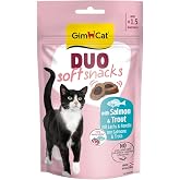GimCat Duo Soft Snacks with Salmon &amp; Trout Kedi &Ouml;d&uuml;l&uuml; 50 Gr