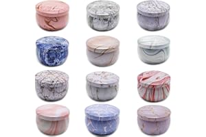 SOSINYA Świece aromatyczne, 12 Unids Świece aromatyczne Świece prezentowe Aromaterapia wosk sojowy naturalne świece podróżne Odpowiednie do sypialni łazienkowej jogi (Mix A)