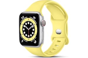 CeMiKa kompatybilny z Paskiem do Zegarka Apple 38mm 40mm 41mm 42mm 44mm 45mm 49mm, Wymienne Paski z Miękkiego Silikonu Pasujące do iWatch SE/Series 8 7 6 5 4 3 2 1