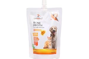 FurrMeals All Life Stages Ready to Serve Chicken Bone Broth | Gravy/Wet Dog Food | Treat for Dogs and Cats | 300ml x Pack of 1 | Joint Health Natural Supplement