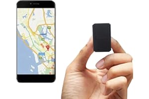 TKMARS Mini GPS Tracker Magnetico Micro GPS Antifurto Rilevamento in Tempo Reale Bambini Portatili Localizzatore GPS Tasche per Borsetta Documenti Ricerca persi Tracker Free App (TK901)