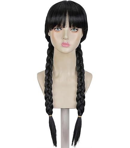 thumbnail interactive-video image 1 of WIG ME UP Braided School Girl Wig - Brown, Carnival Cosplay, Polyester 1 of 3