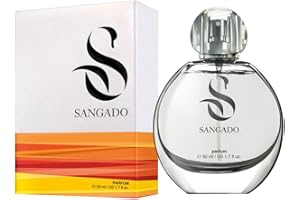 LILAK przez SANGADO, Perfumy dla kobiet, 8-10 godzin długotrwałego utrzymywania się, Luksusowy zapach, Kwiatowe, Delikatne francuskie esencje, Ekstra skoncentrowany (Parfum), Zmysłowy, 50 ml Spray