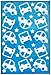 Kit for Kids Cars Rug (Blue with White)