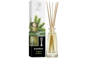 ‎AROMATIKA TRUST THE POWER OF NATURE Raumduft Diffuser Fichtennadeln 100ml - Raumduft Diffuser mit Ätherischen Fichtennadelöl - Tannenduft - mit Stäbchen - Lufterfrischer - Reed Diffuser Fir