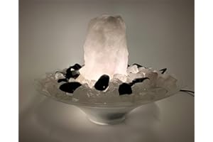 TROESTERS BRUNNENWELT Zimmerbrunnen Delia Bergkristall (Schalenfarbe: Weiß)