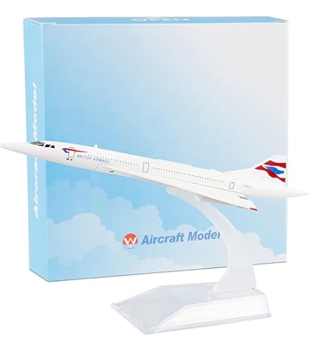 Corgi Flying Aces Concorde Plane British Airways Model Plane 59mm
