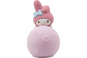 YuMe Hello Kitty & Friends Little Moon Light | Night Lamp for Kids Age 3+ | 11cm Kawaii Collectable for a Childs or Fans Bedroom | Official Sanrio Gift | Collect All 5 Cute Characters